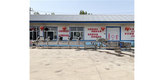 果蔬全自動清洗機主要優(yōu)勢